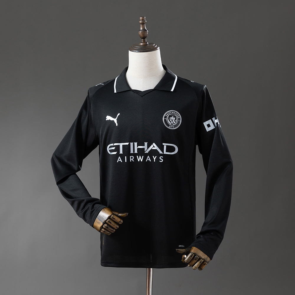 Maillot Manchester City Extérieur Manches Longues 25/26