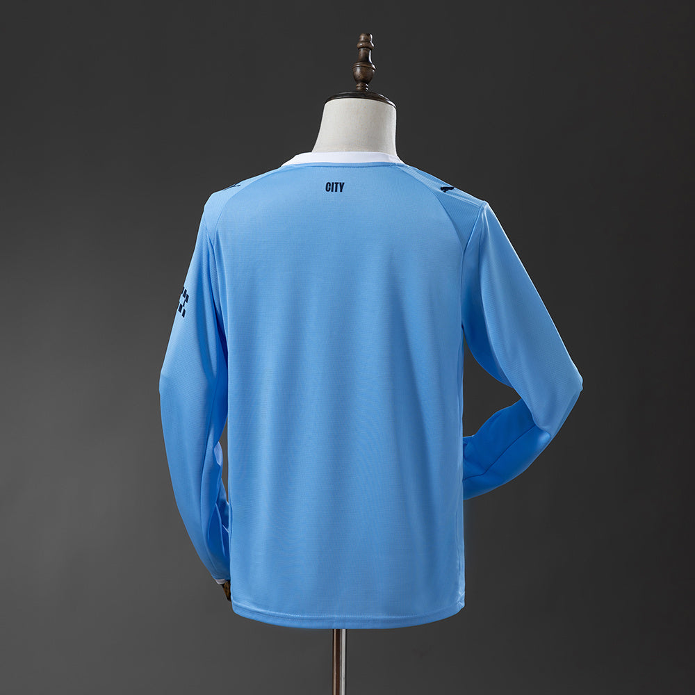 Maillot Manchester City Domicile Manches Longues 25/26