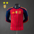 Maillot Espagne Domicile Champion Manches Longues Pro 26/27