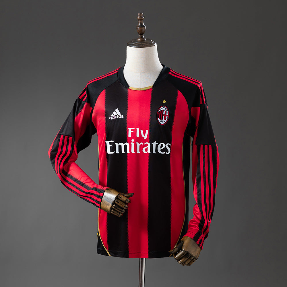 Maillot AC Milan Rétro Manches Longues 10/11