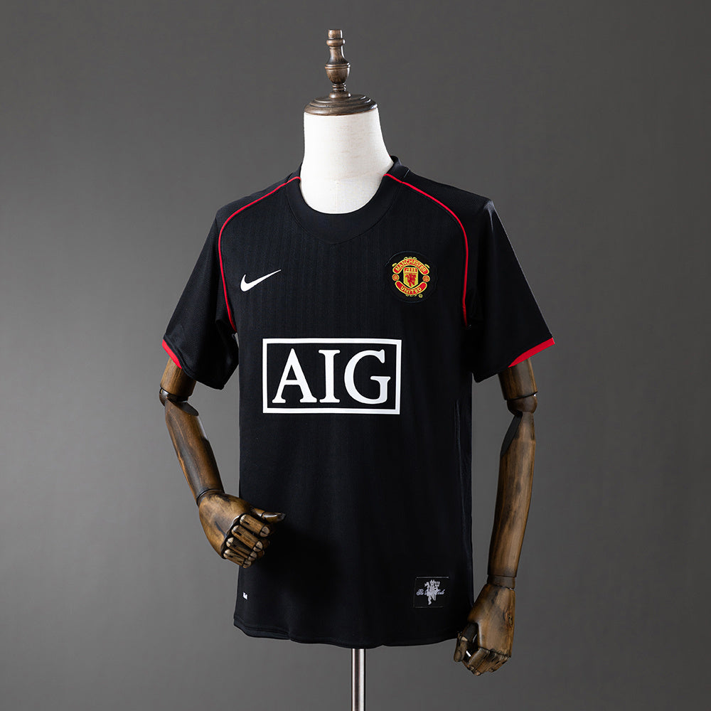Maillot Manchester United Rétro Noir 07/08