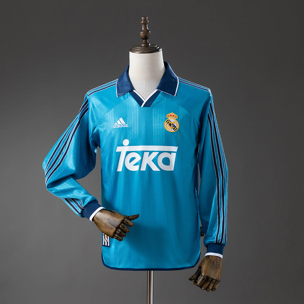Maillot Real Madrid Rétro Third Manches Longues 99/00