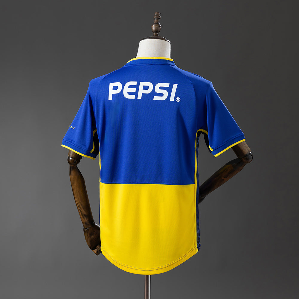 Maillot Boca Juniors Domicile Rétro 02/03