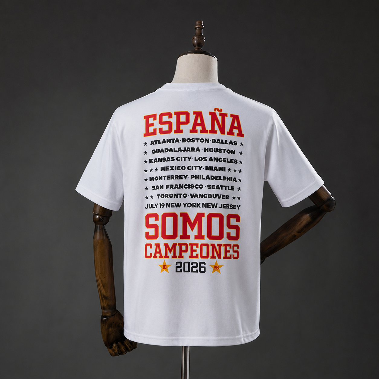 T-shirt Espagne Champions