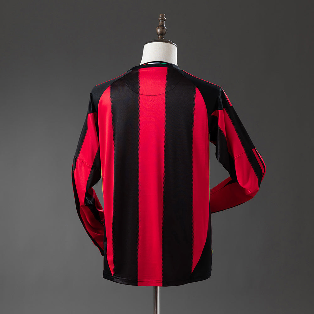 Maillot AC Milan Rétro Manches Longues 10/11