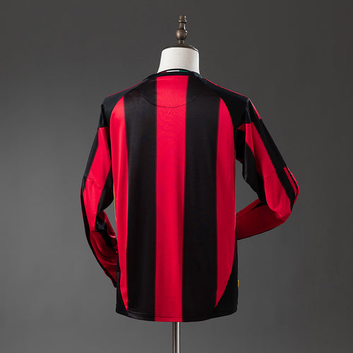 Maillot AC Milan Rétro Manches Longues 10/11
