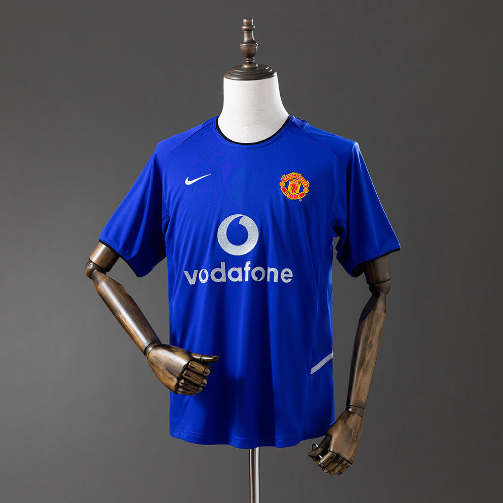 Maillot Manchester United Rétro Bleu  02/04