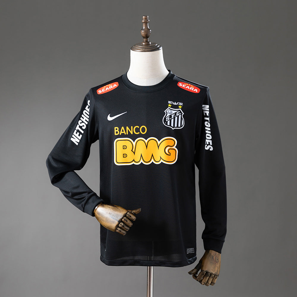 Maillot Santos Rétro Extérieur Manches Longues 12/13