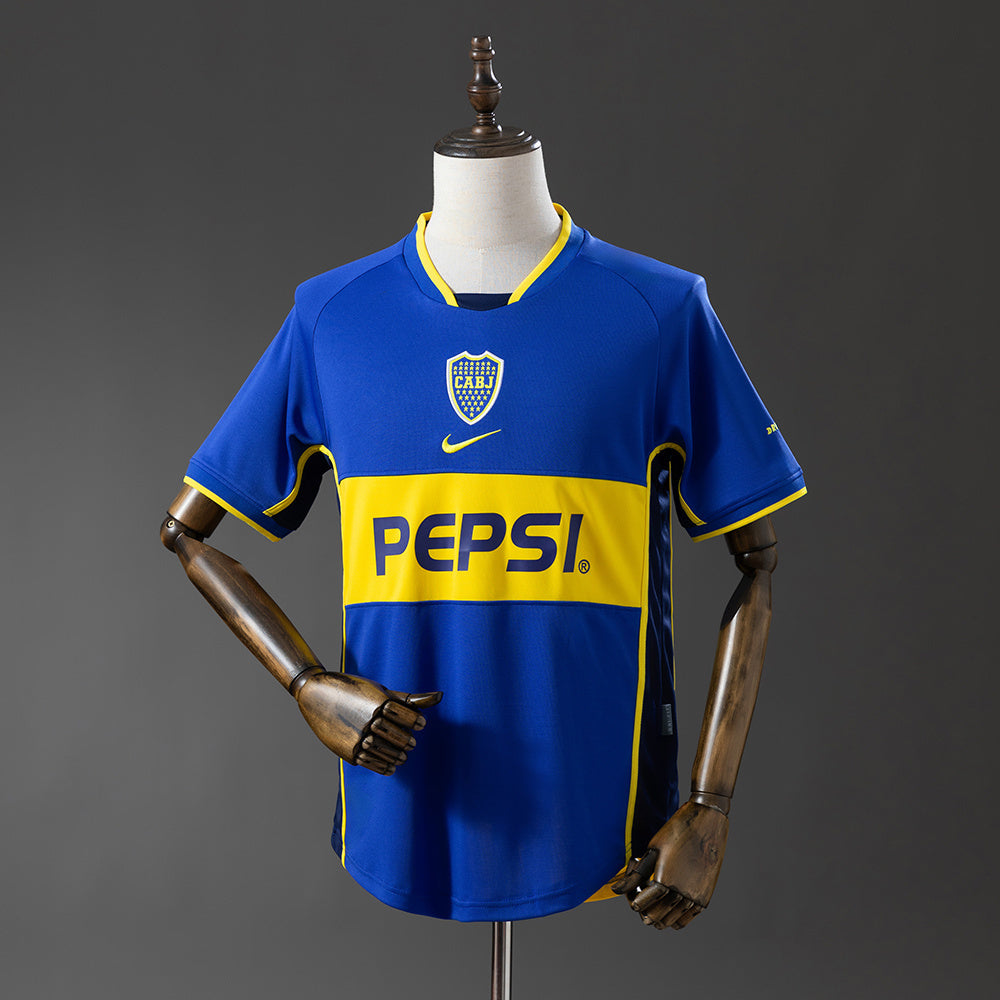 Maillot Boca Juniors Domicile Rétro 02/03