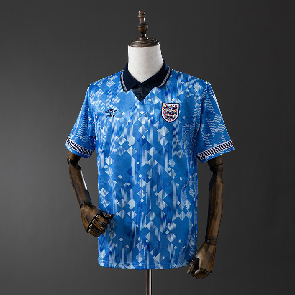 Maillot Angleterre Rétro Bleu 90