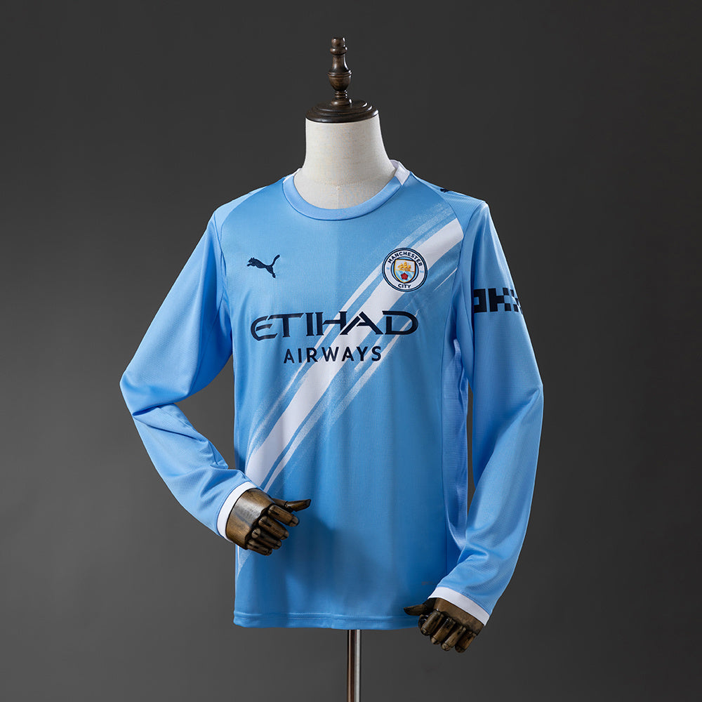 Maillot Manchester City Domicile Manches Longues 25/26
