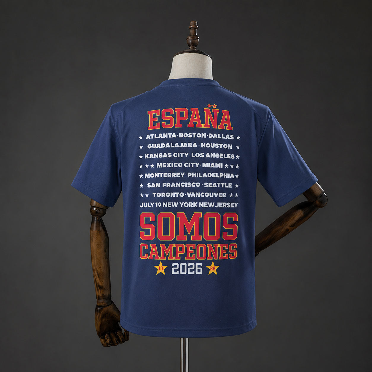 T-shirt Espagne Champions