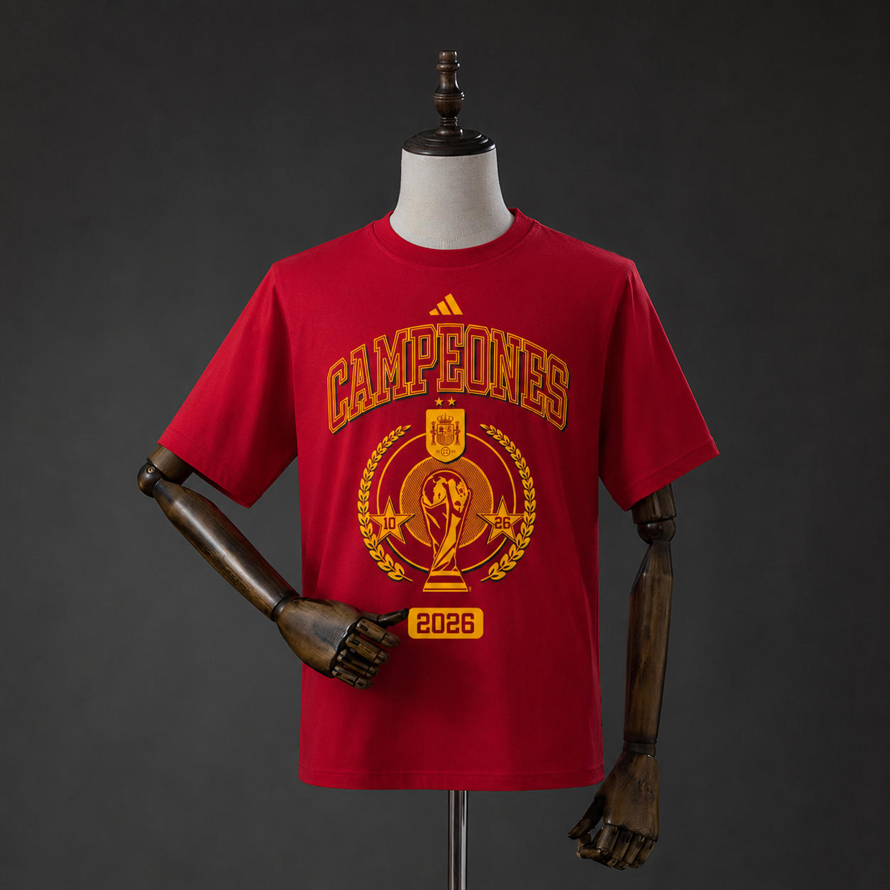 T-shirt Espagne Champions