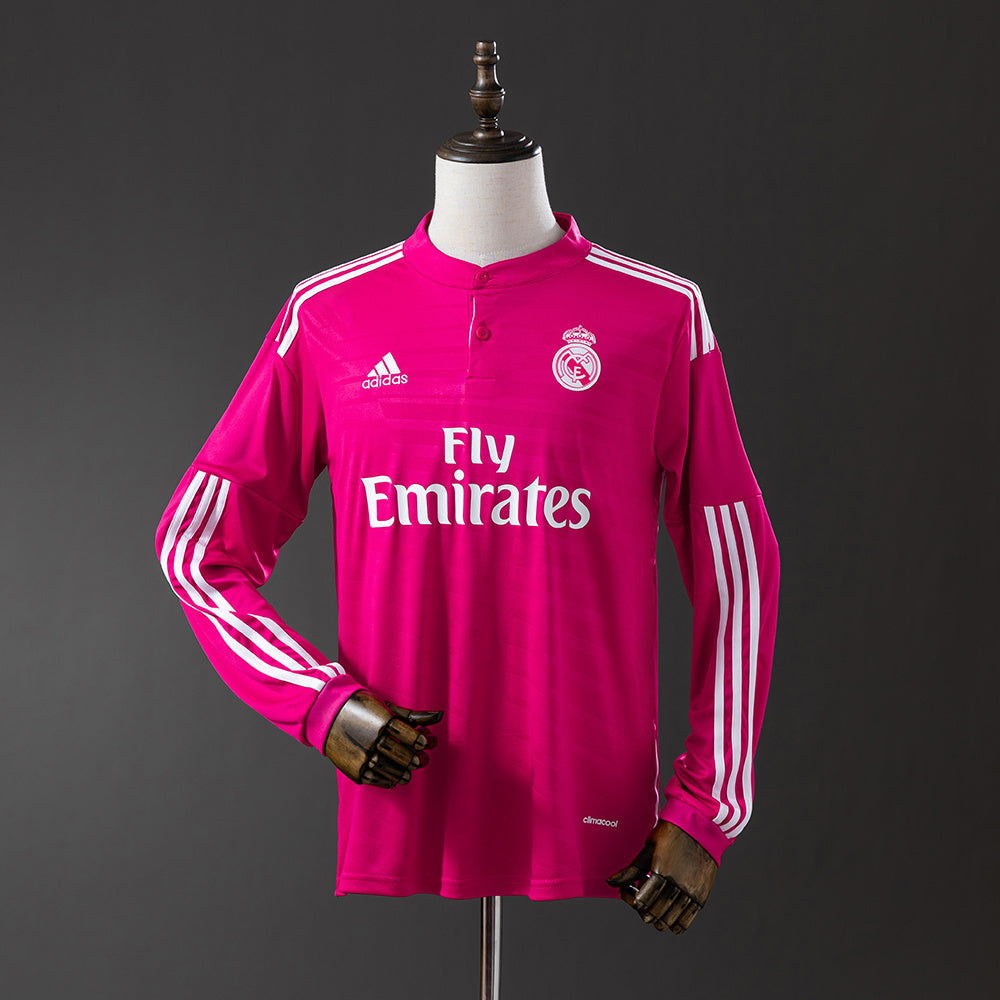 Maillot Real Madrid Rétro Extérieur Manches Longues 14/15