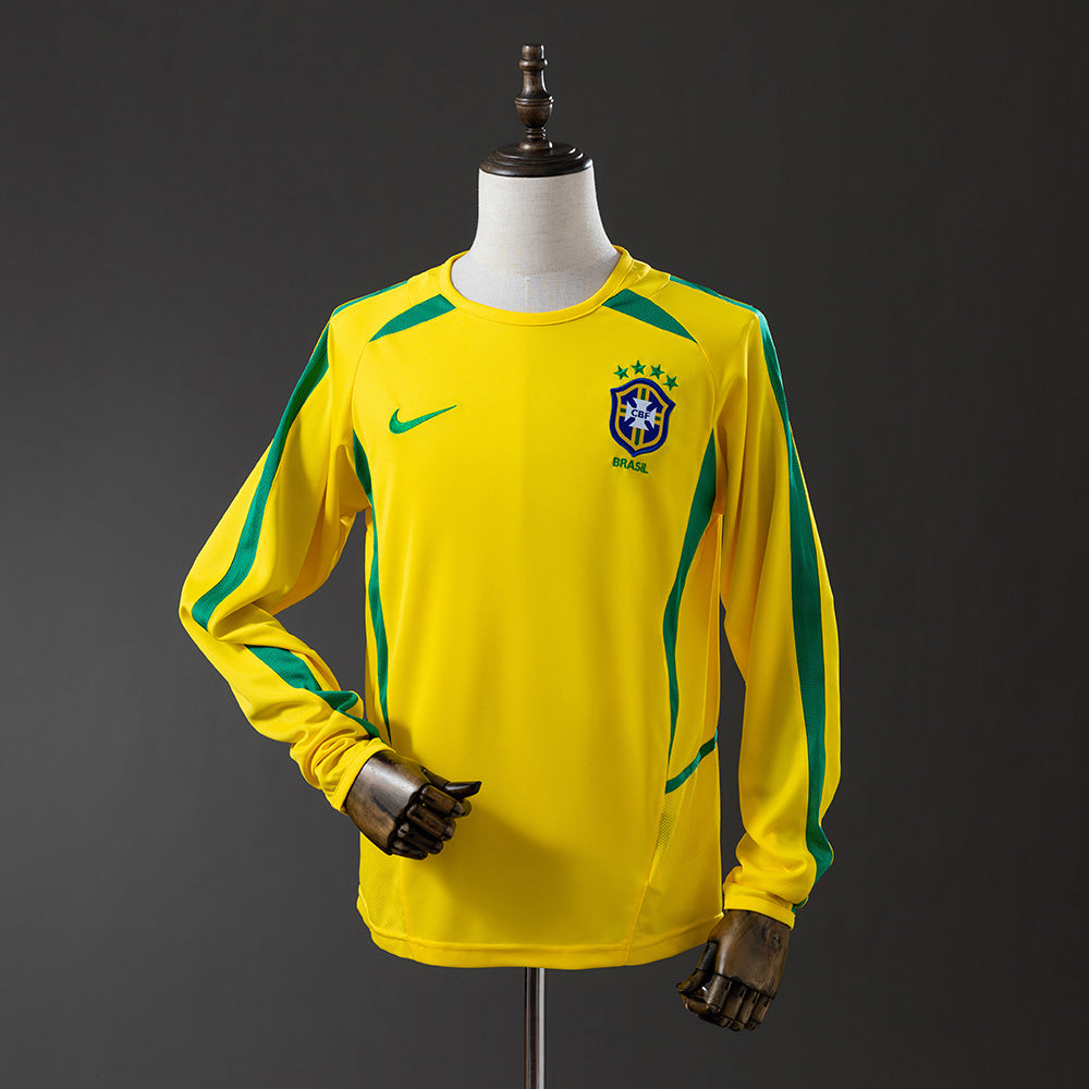 Maillot Brésil Rétro Manches Longues 01/02