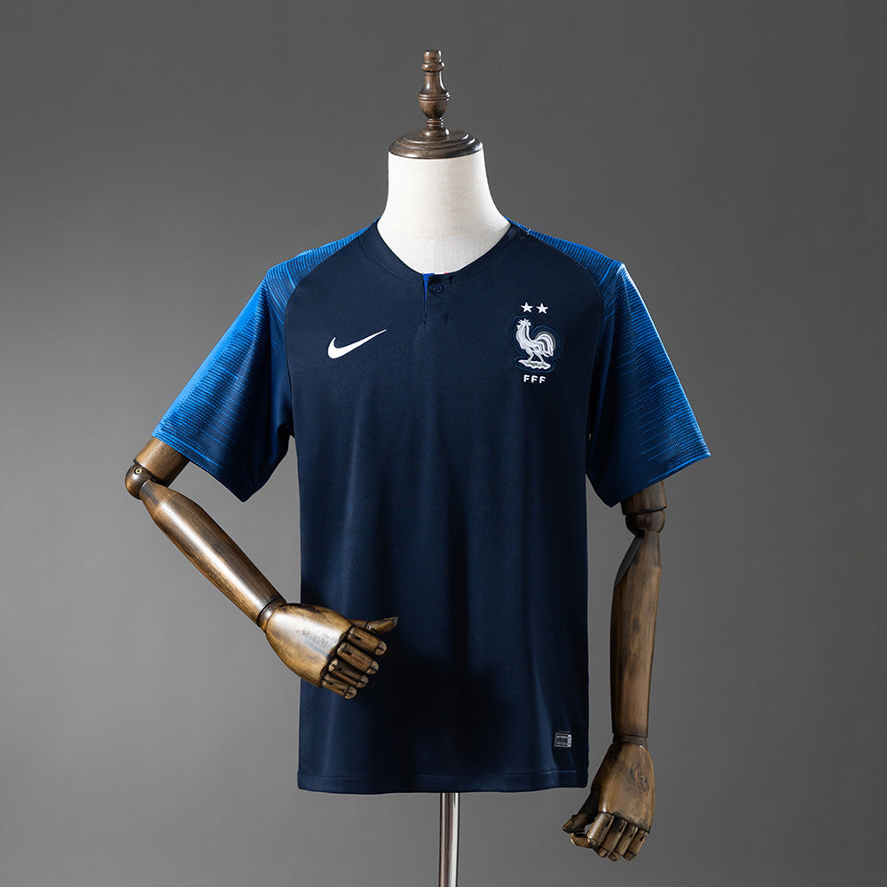 Maillot France Rétro Domicile 2018