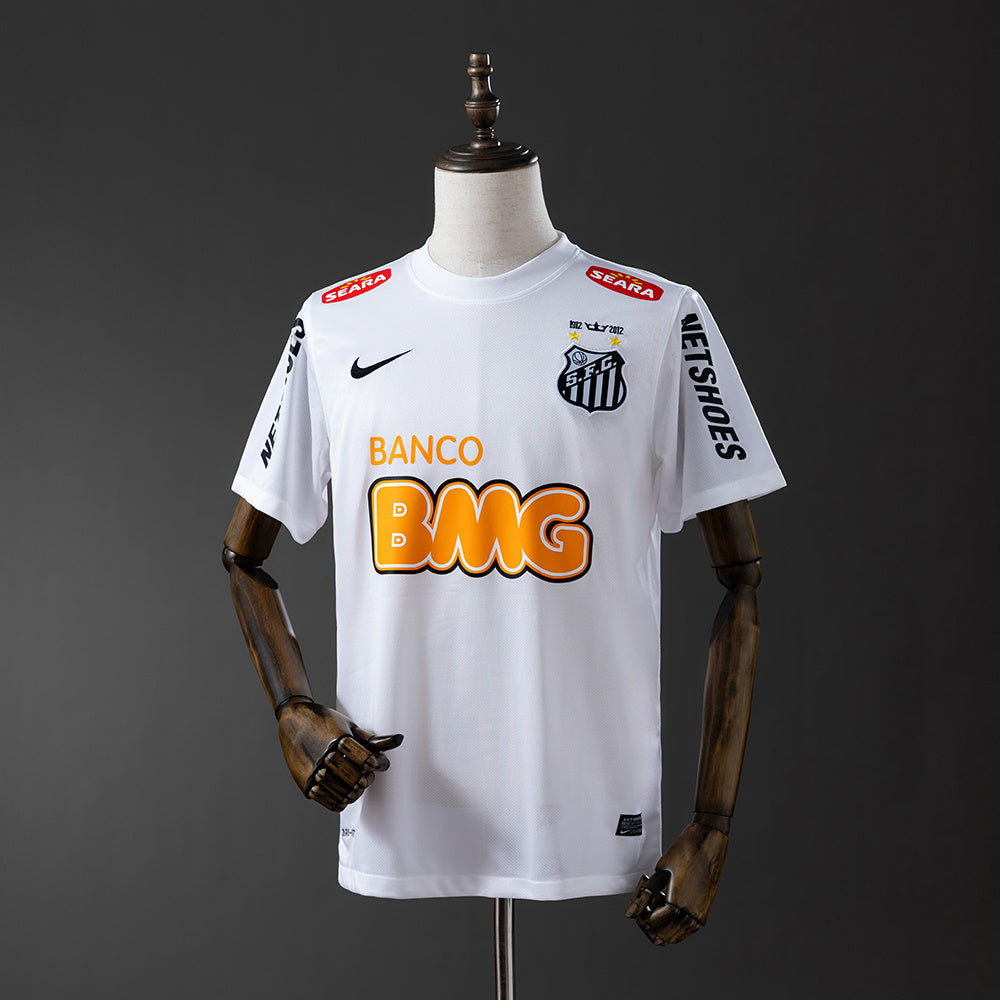 Maillot Santos Rétro Blanc 12/13