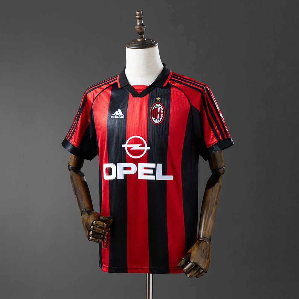 Maillot AC Milan Rétro Domicile 98/99
