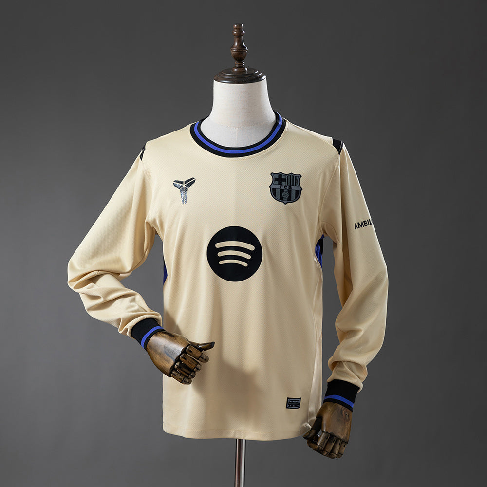 Maillot Barcelone Extérieur Manches Longues 25/26