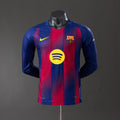 Maillot Barcelone Domicile Manches Longues Pro 25/26