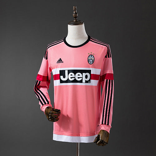 Maillot Juventus Rétro Extérieur Manches Longues 15/16